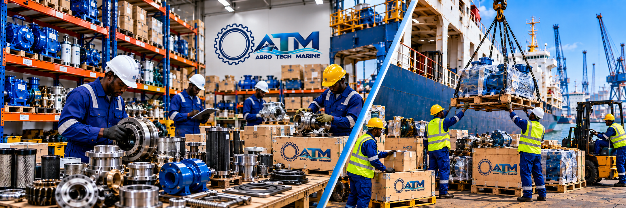 Marine Parts Warehouse And Dockside Operations